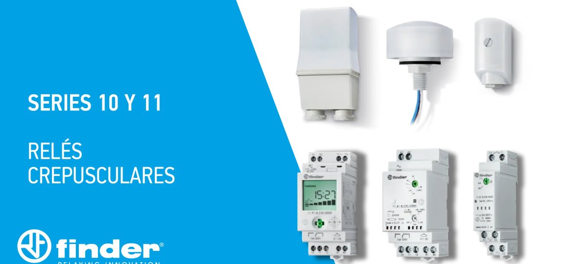 SERIES 10 Y 11 RELES CREPUSCULARES FINDER