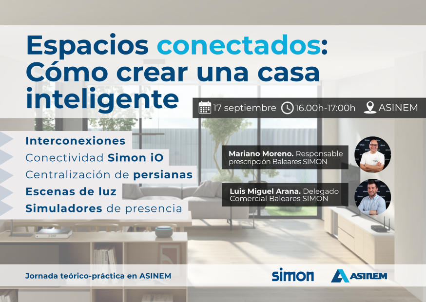 Espacios conectados de SIMON - 17 de septiembre