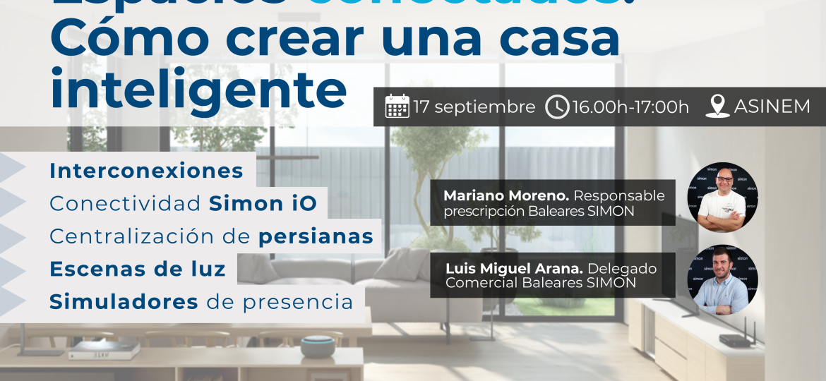 Espacios conectados de SIMON - 17 de septiembre